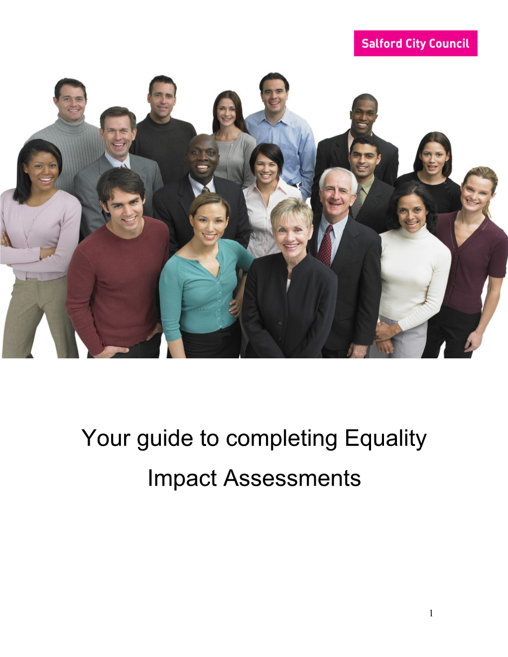 Your Guide to Completing Equality Impact Assessments