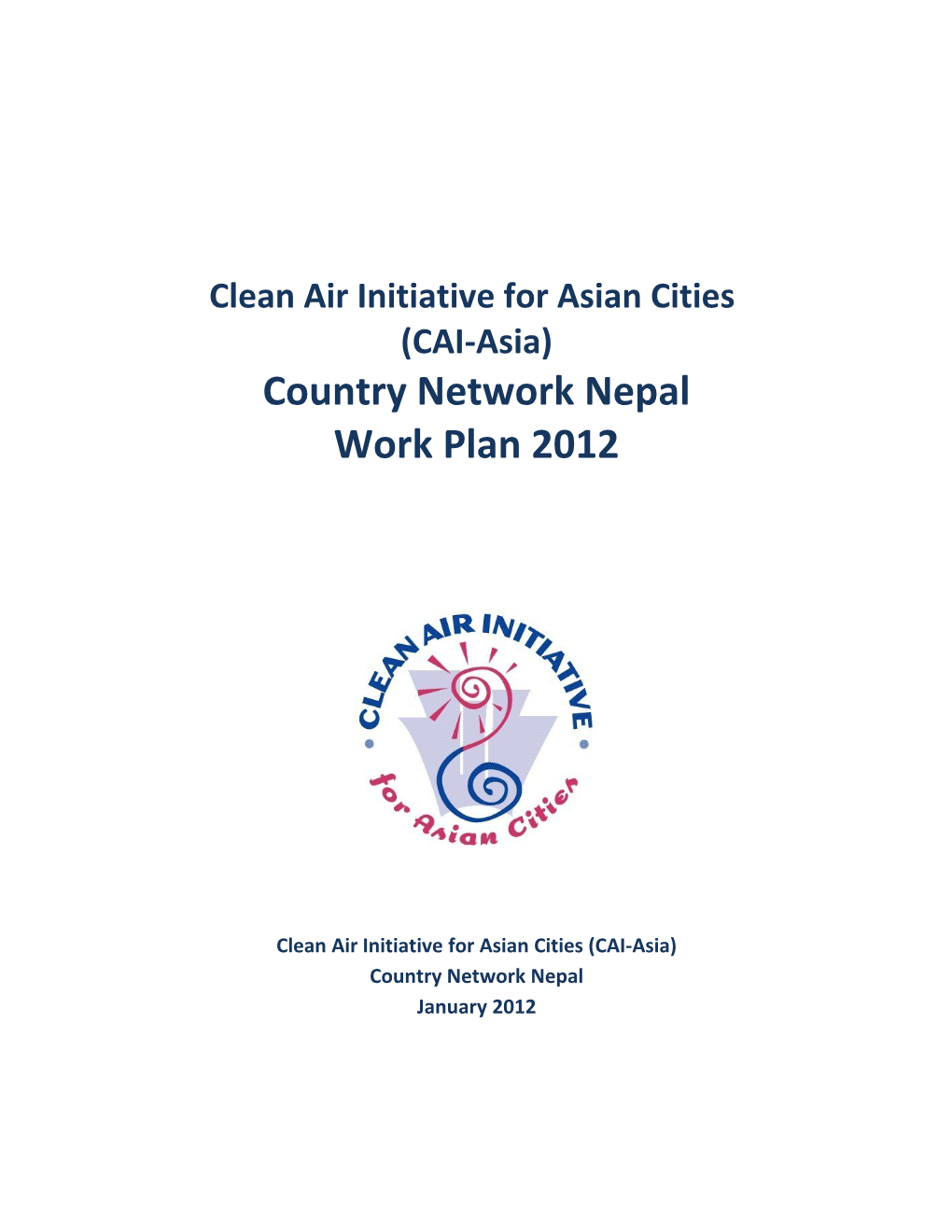 Clean Air Initiative for Asian Cities