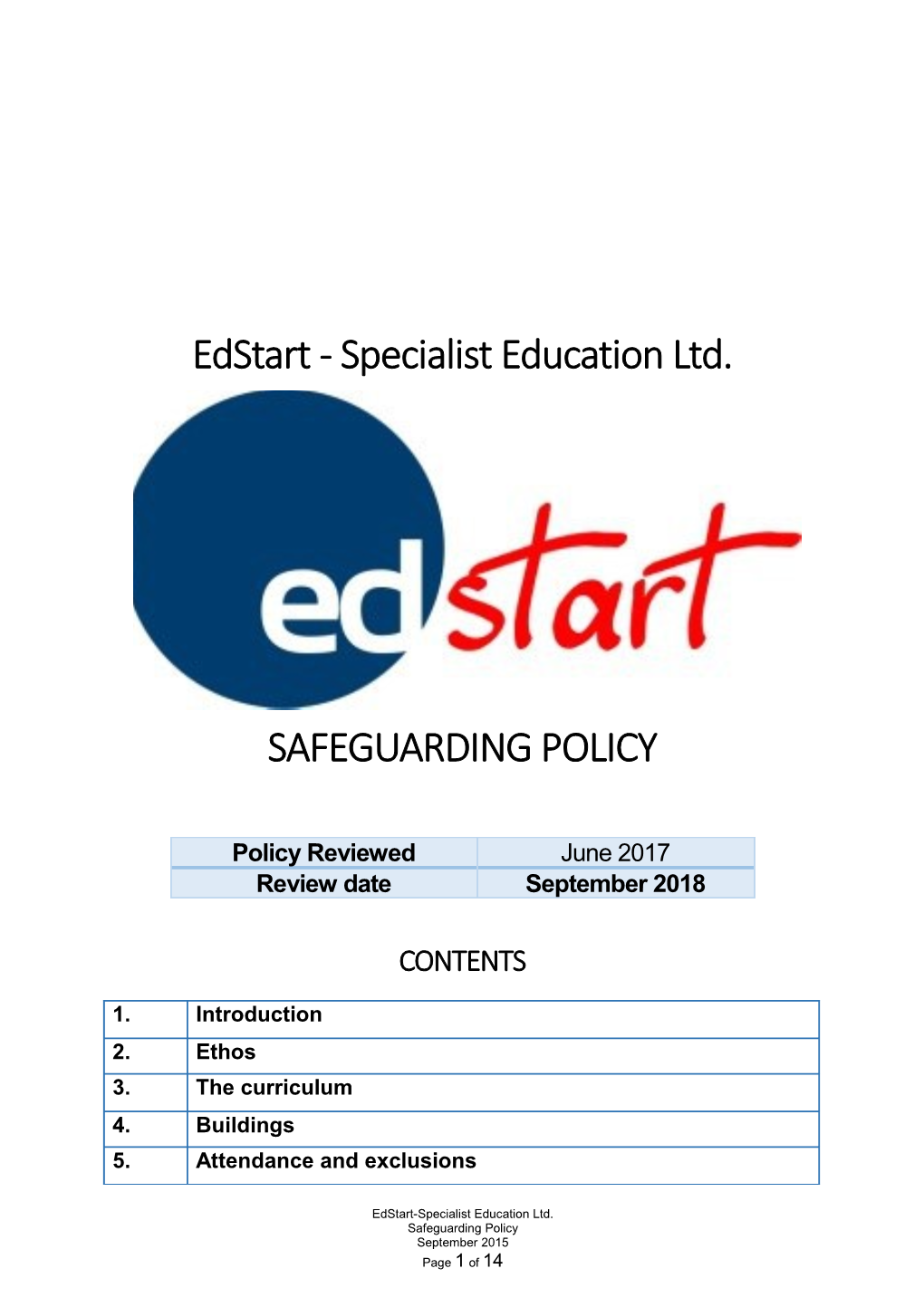 Edstart - Specialist Education Ltd