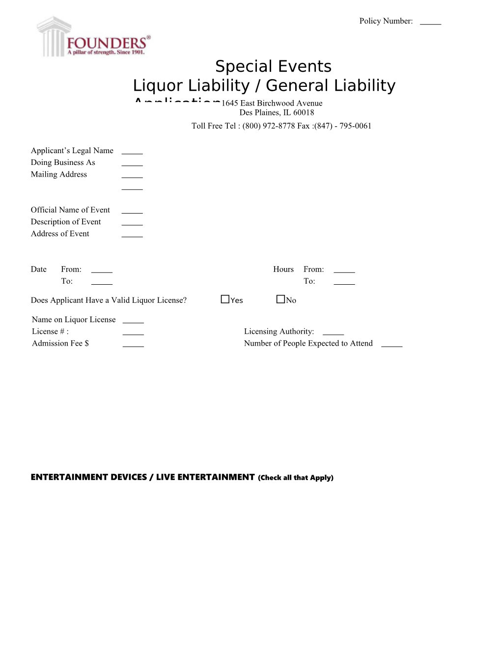 Does Applicant Have a Valid Liquor License