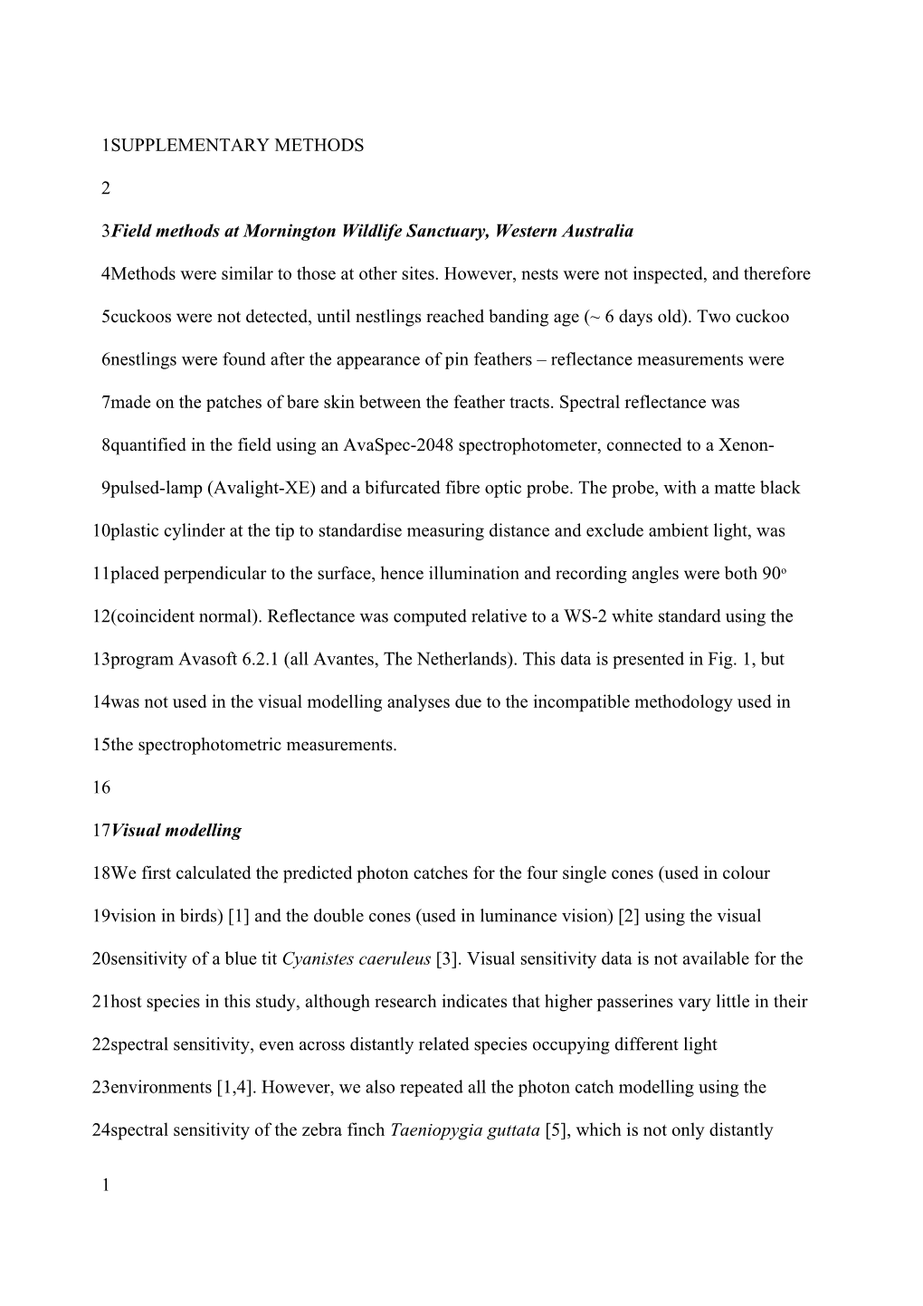 Field Methods at Mornington Wildlife Sanctuary, Western Australia