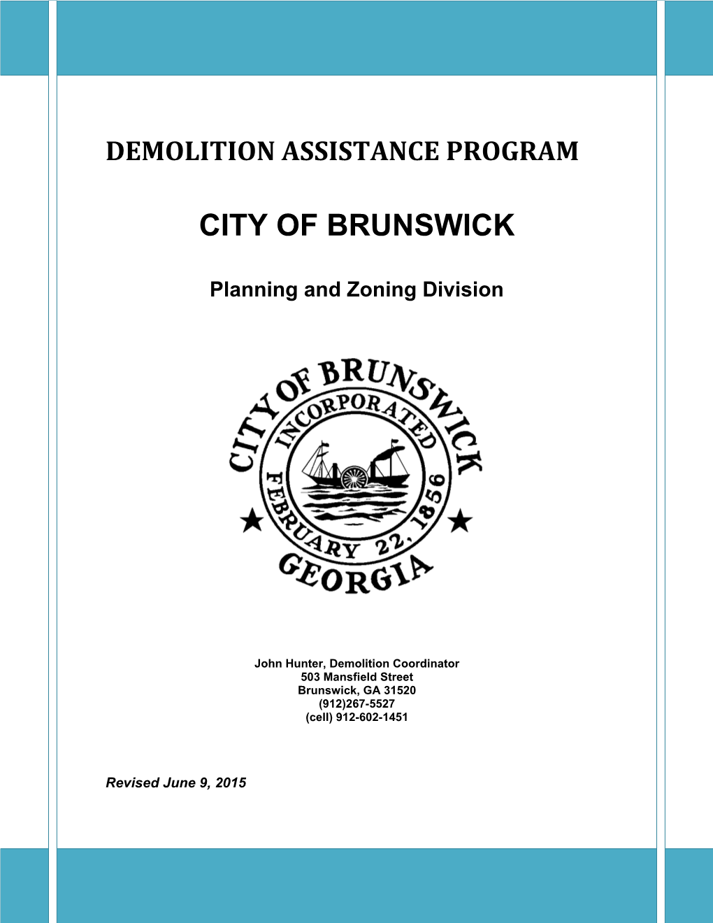 Demolition Assistance Program