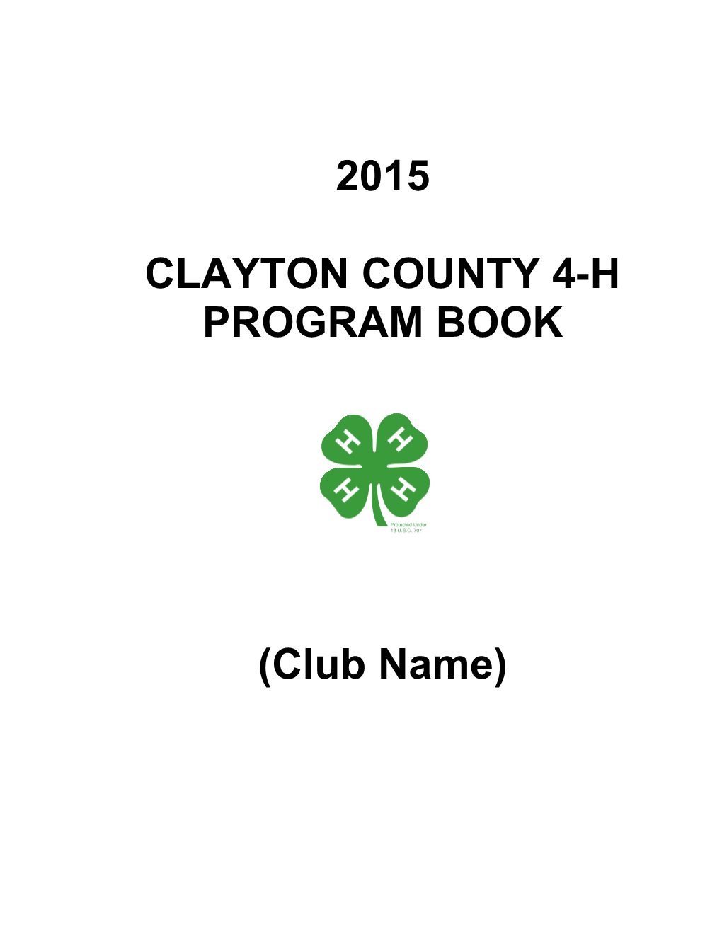 Clayton County 4-H