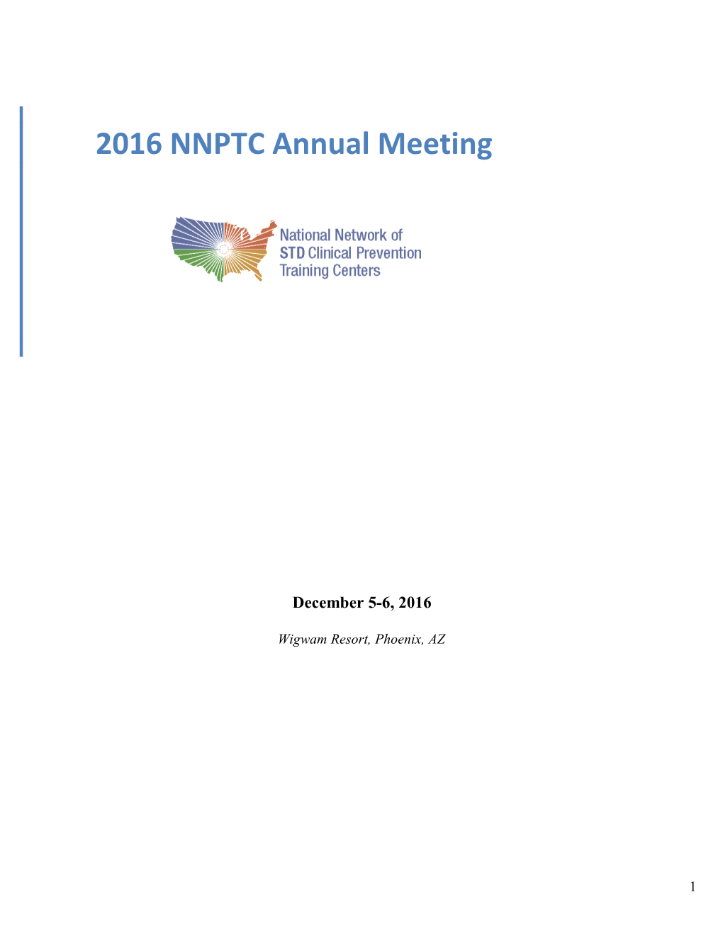 2016 NNPTC Annual Meeting