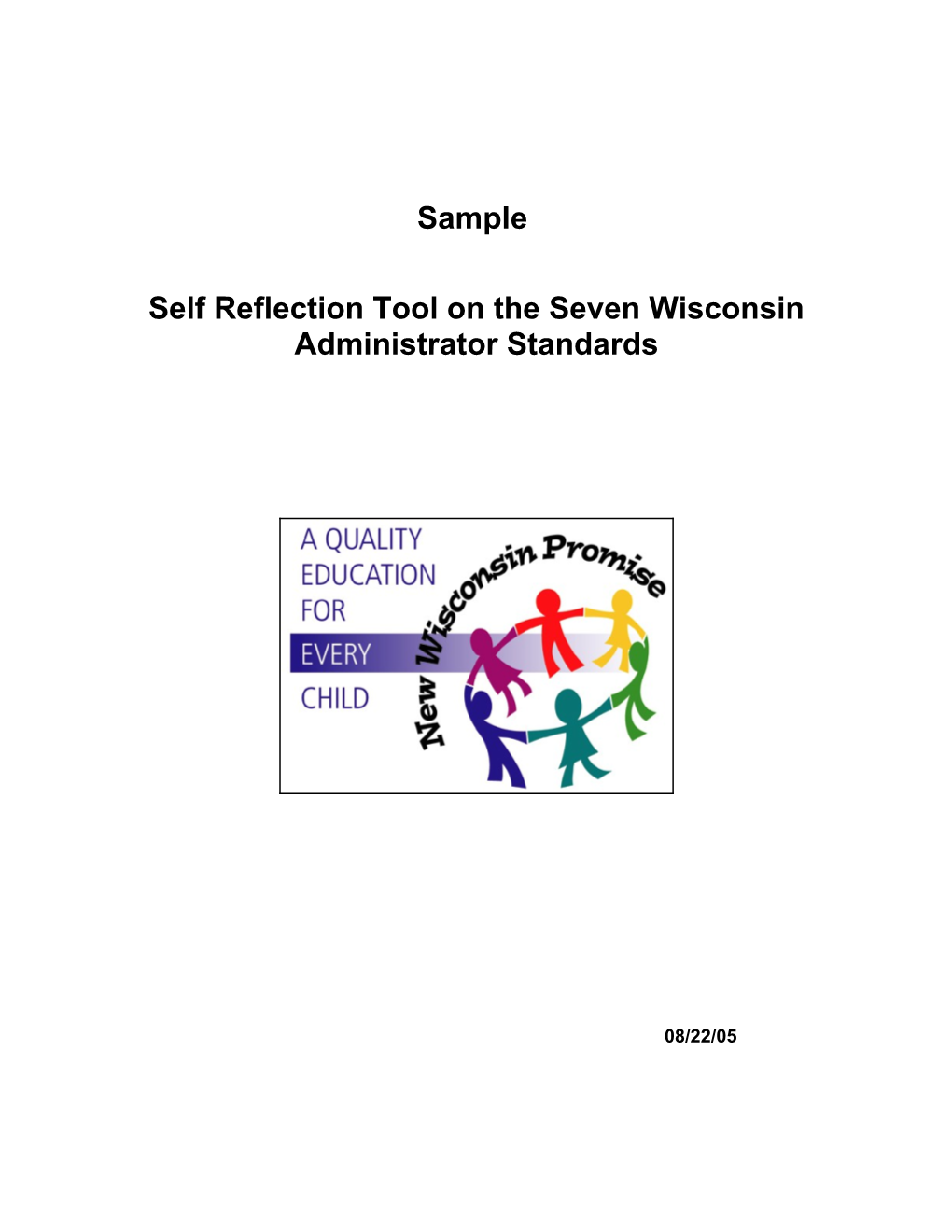 Self Reflection PDP Tool for Administrators
