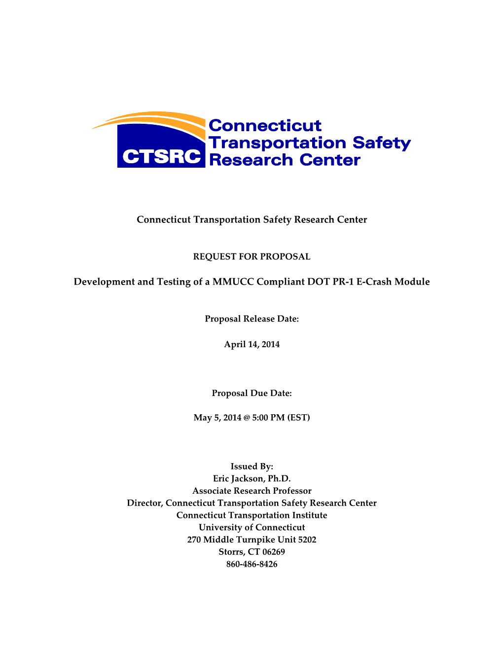 Connecticut Transportation Safety Research Center