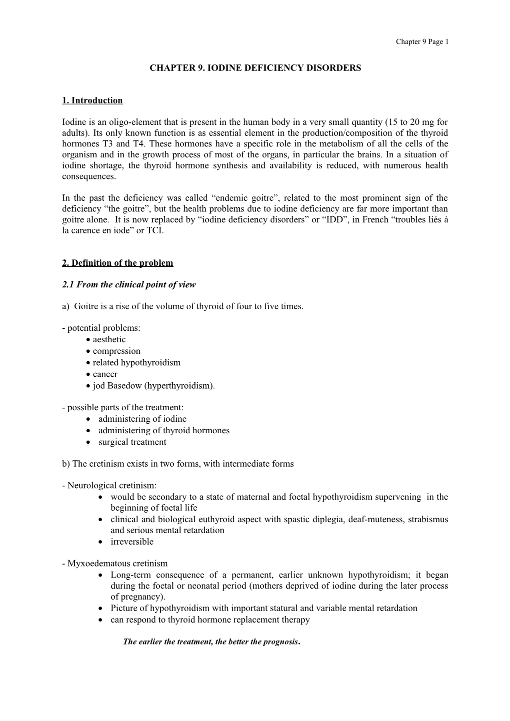 Chapter 9. Iodine Deficiency Disorders