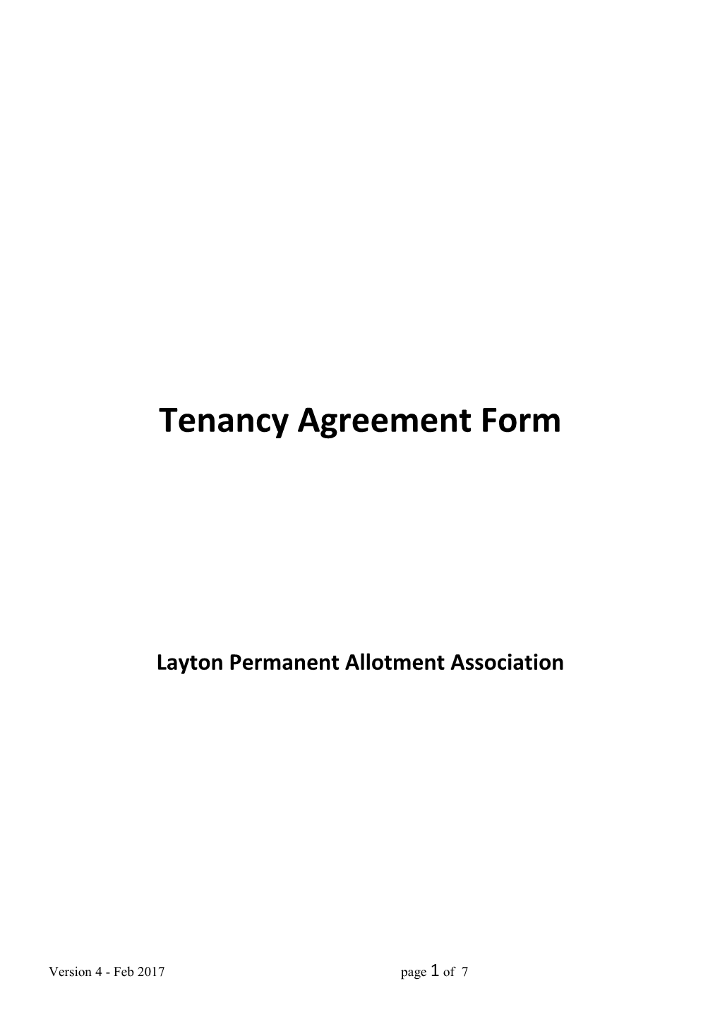 Layton Permanent Allotment Association