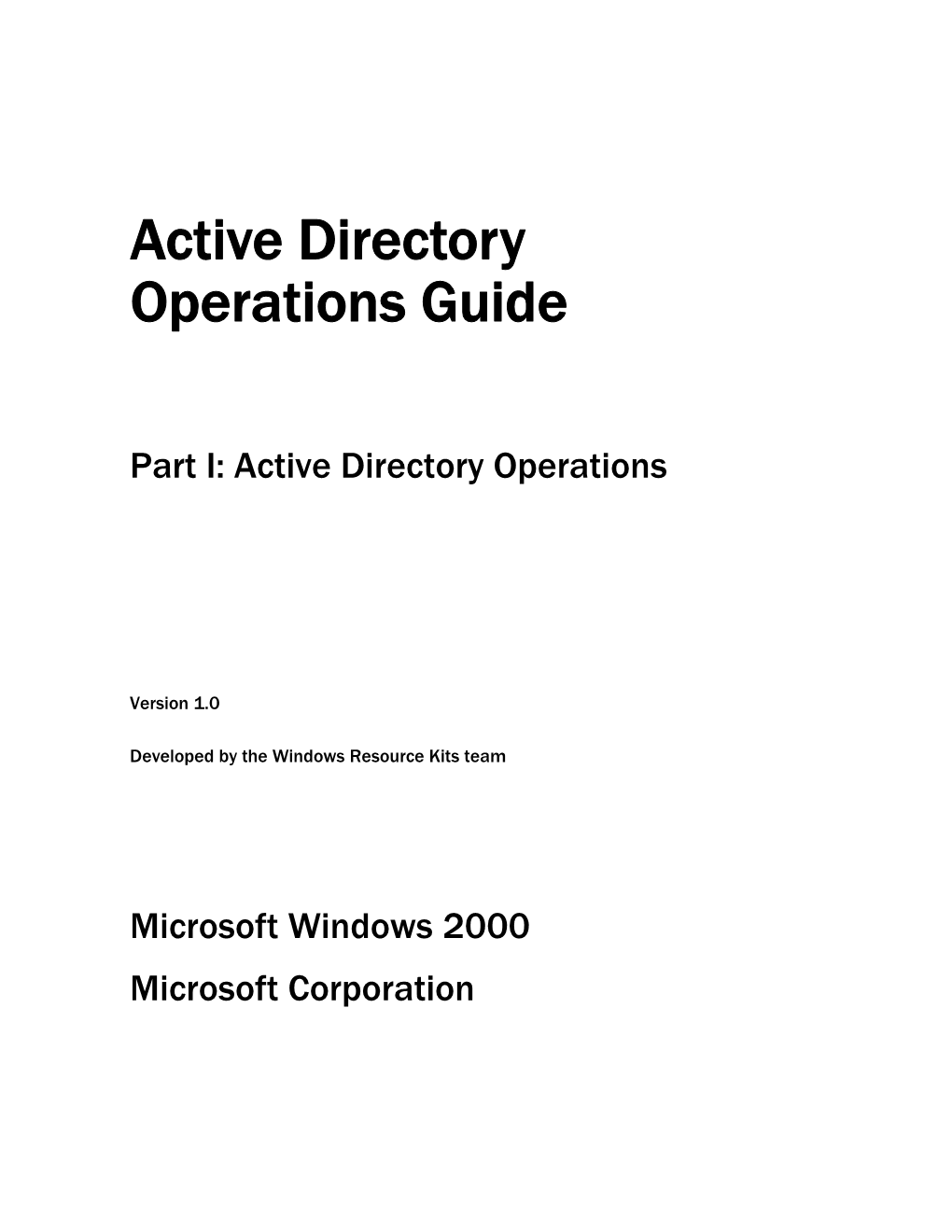 Active Directory