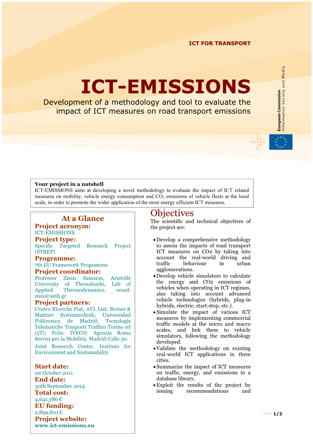 ICT for Transport