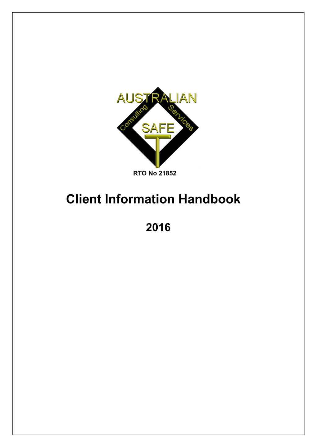 Client Information Handbook