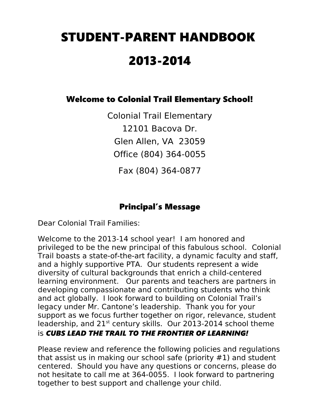 Colonial Trail Elementary School