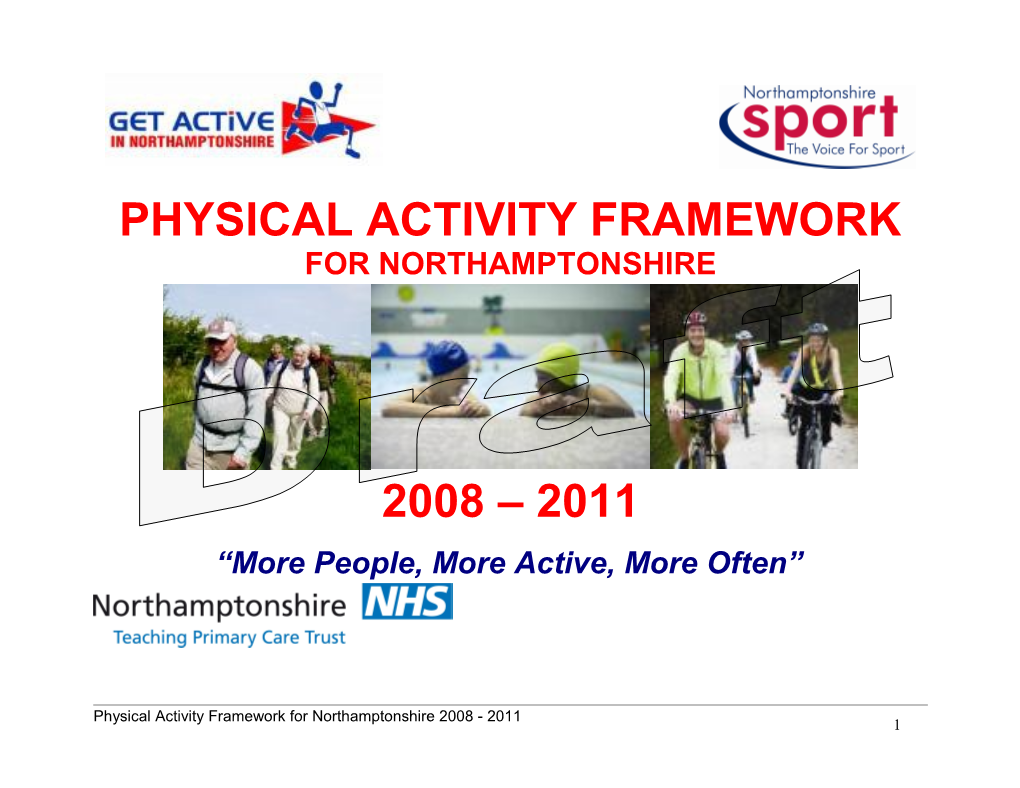 Physical Activity Framework