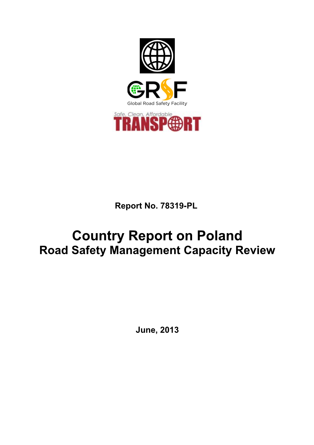 Road Safety Management Capacity Review