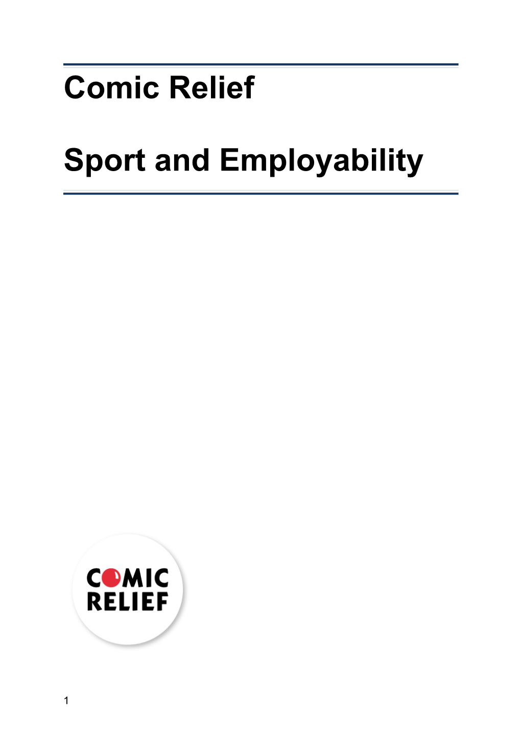 Sport and Employability