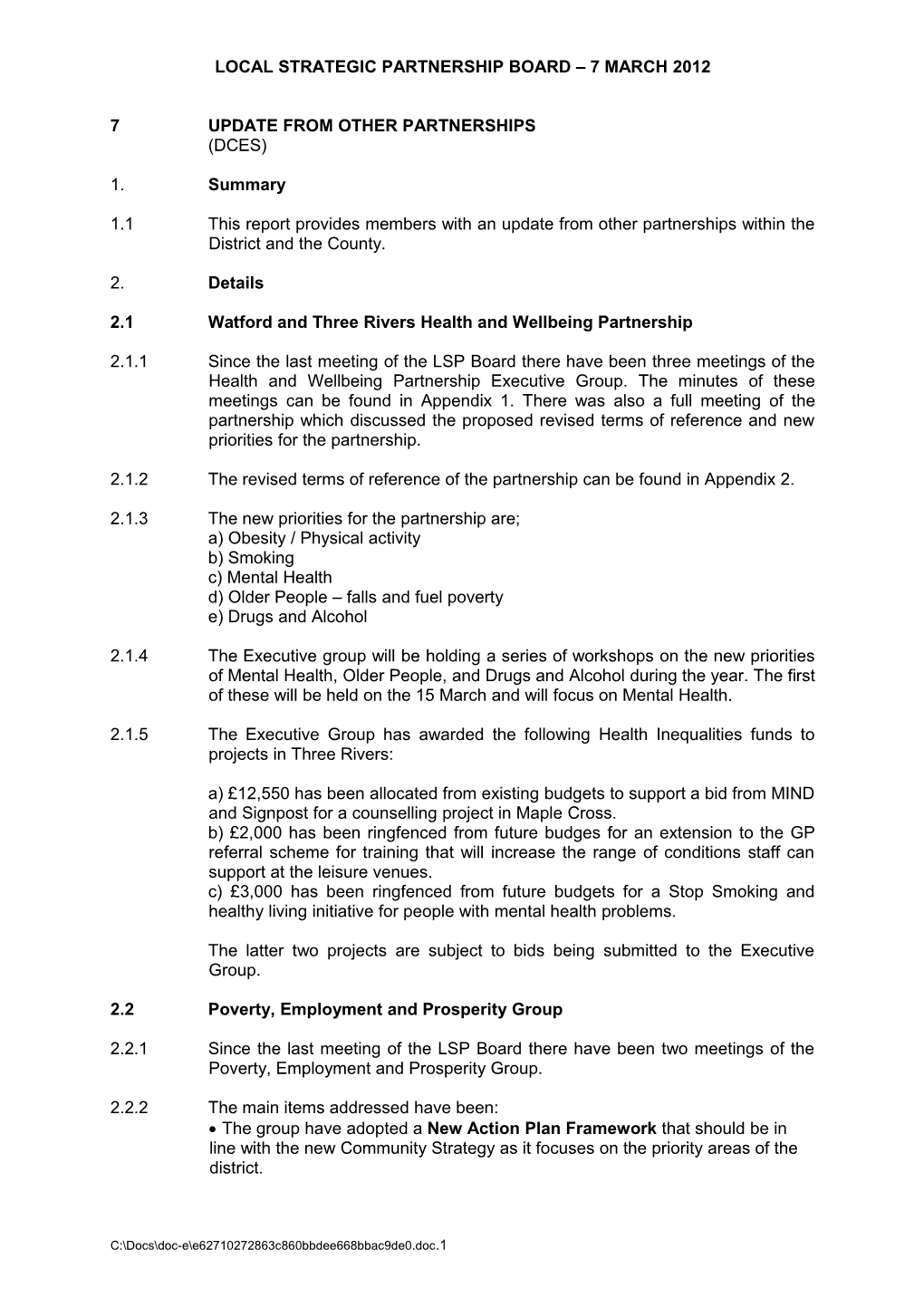 TRDC Report Template (2011 03 31))