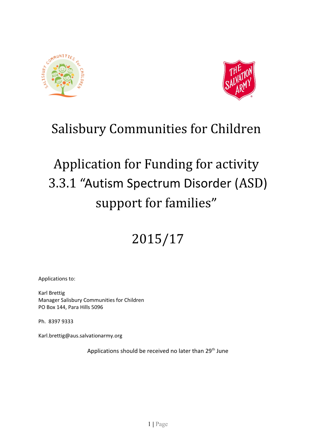 Salisbury Communities for Children