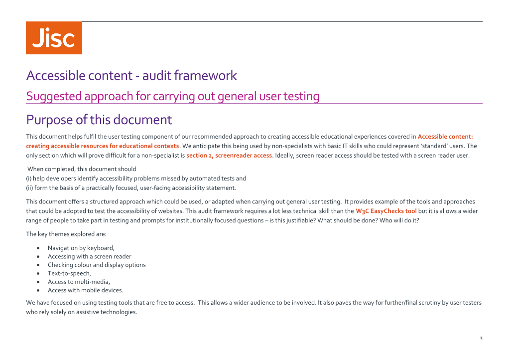 Jisc Standard Word Document (LS)