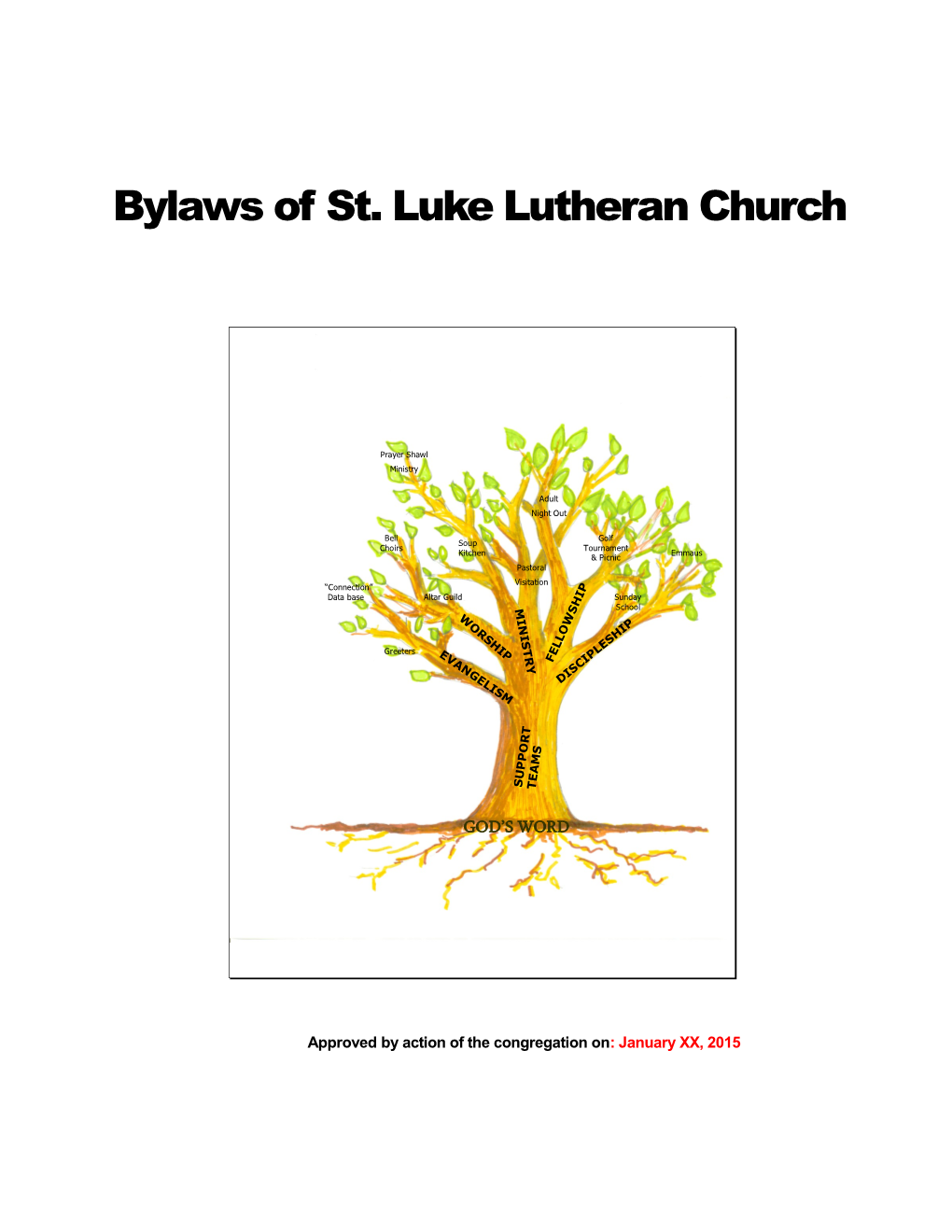 Bylaws of St. Luke Lutheran Church