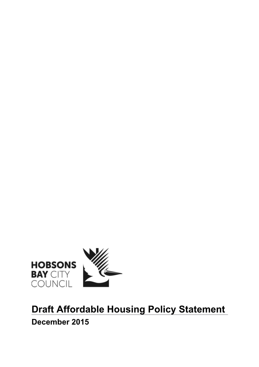 Draft Affordable Housing Policy Statement