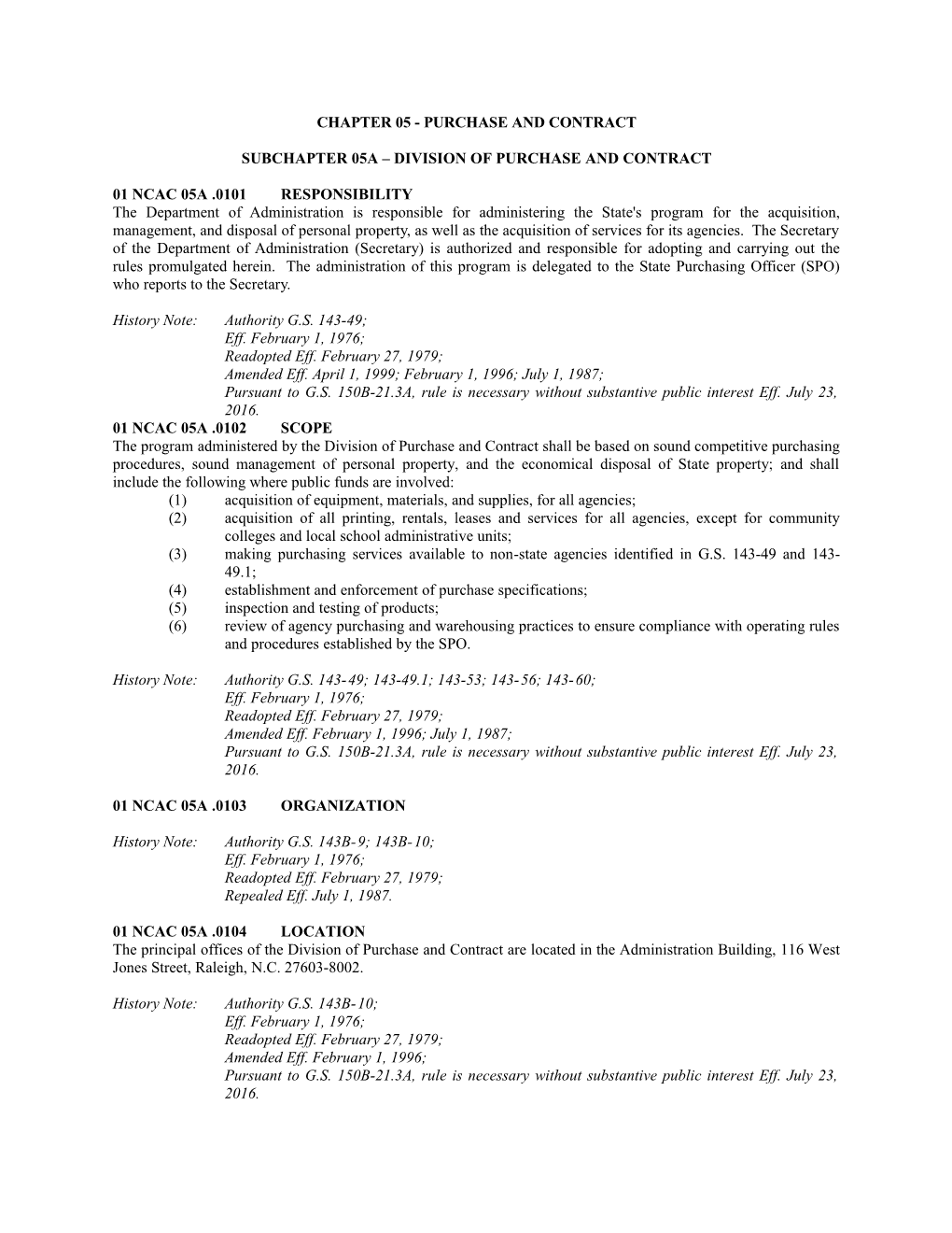 Chapter 05 Purchase and Contract