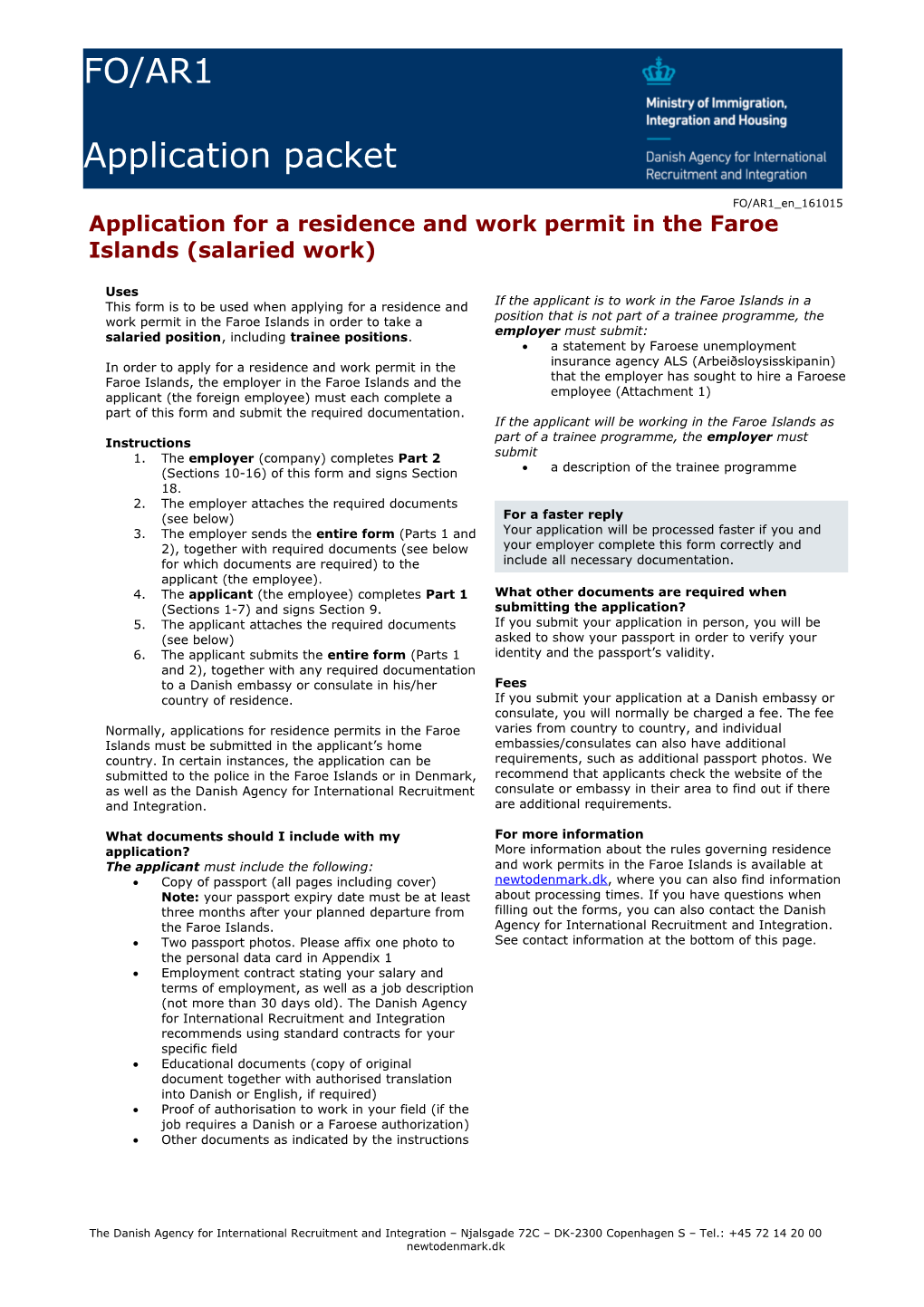 The Employer(Company)Completes Part 2 (Sections 10-16) of This Form and Signs Section 18