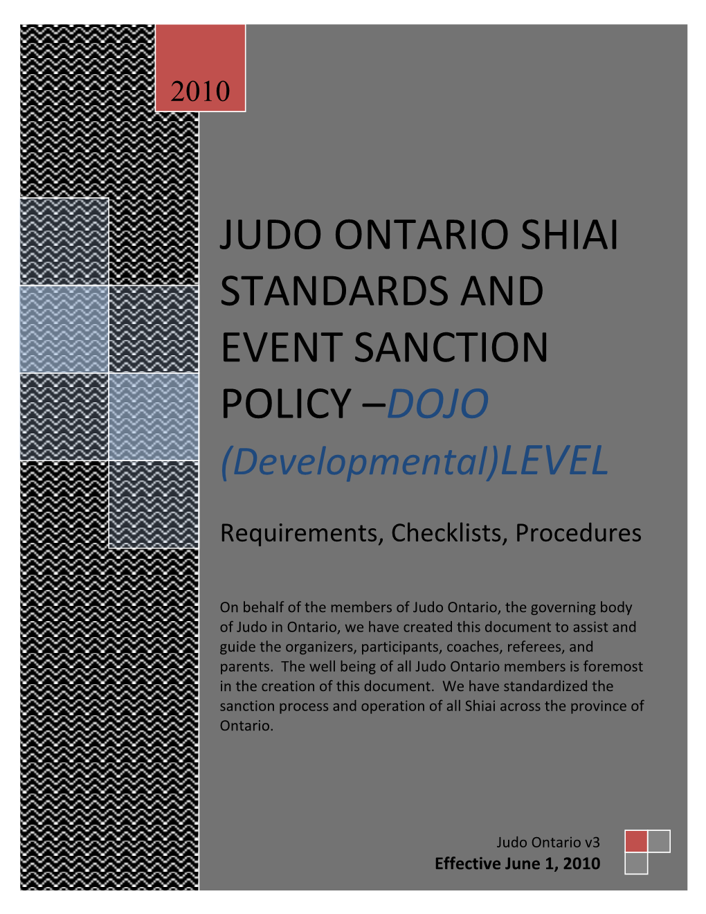 Judo Ontario Sanctioned Tournaments