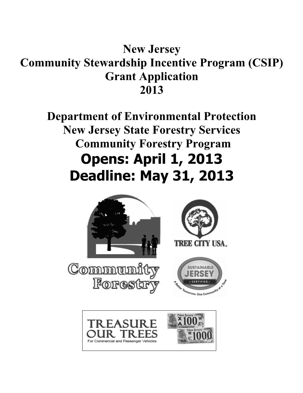 Community Stewardship Incentive Program (CSIP)