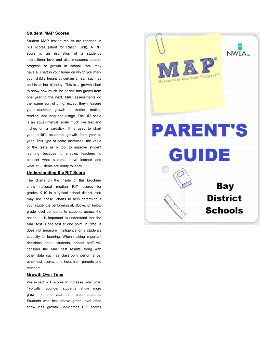 ACPS-MAP Parent Brochure