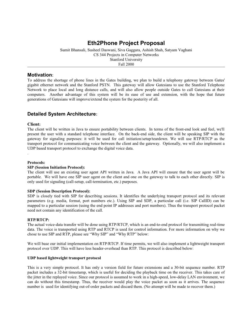 Eth2phone Project Proposal