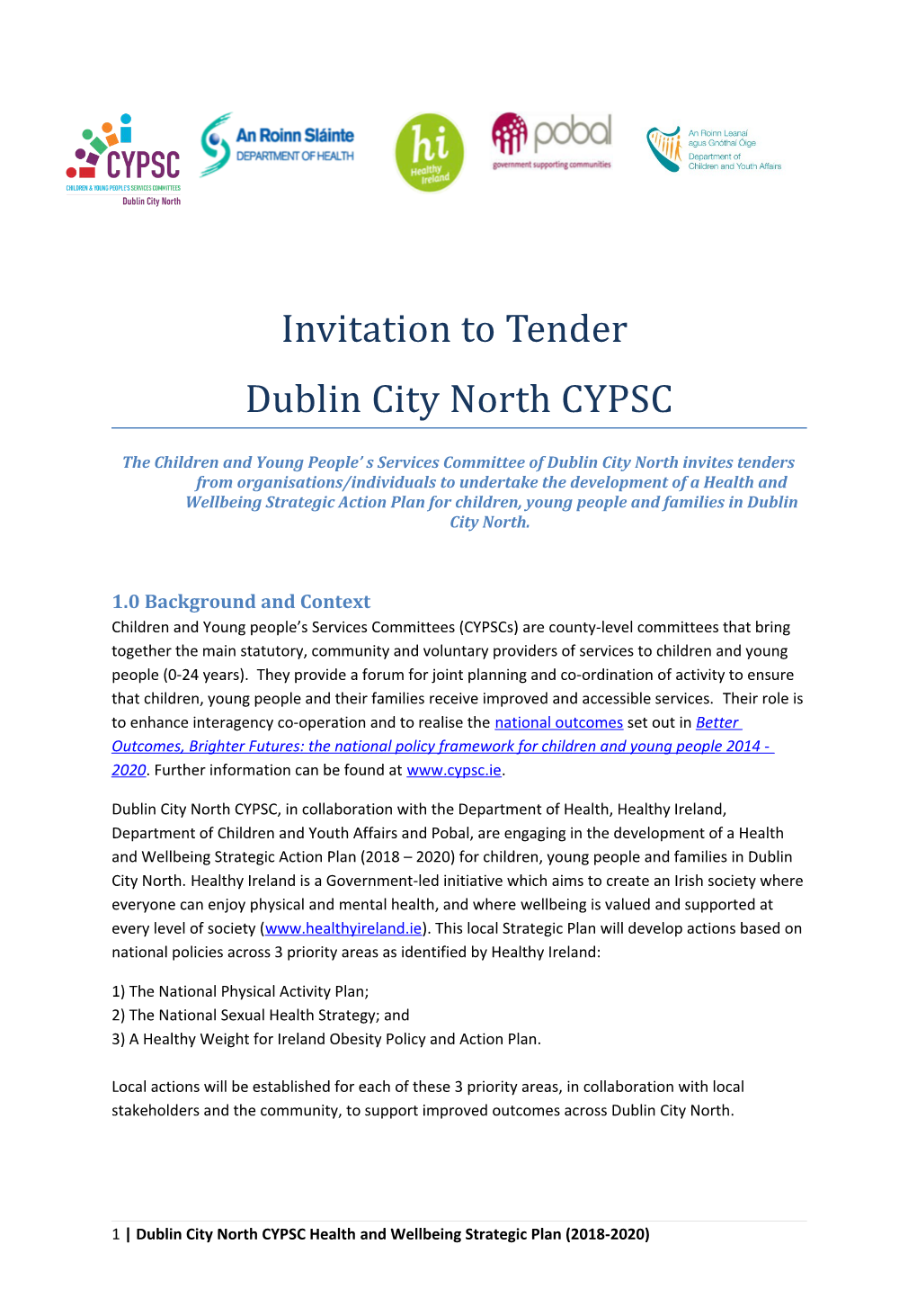 Dublin City North CYPSC