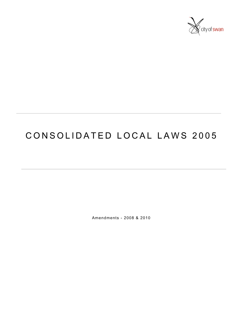 Part 1 Citation and Application of Local Laws and Revocation