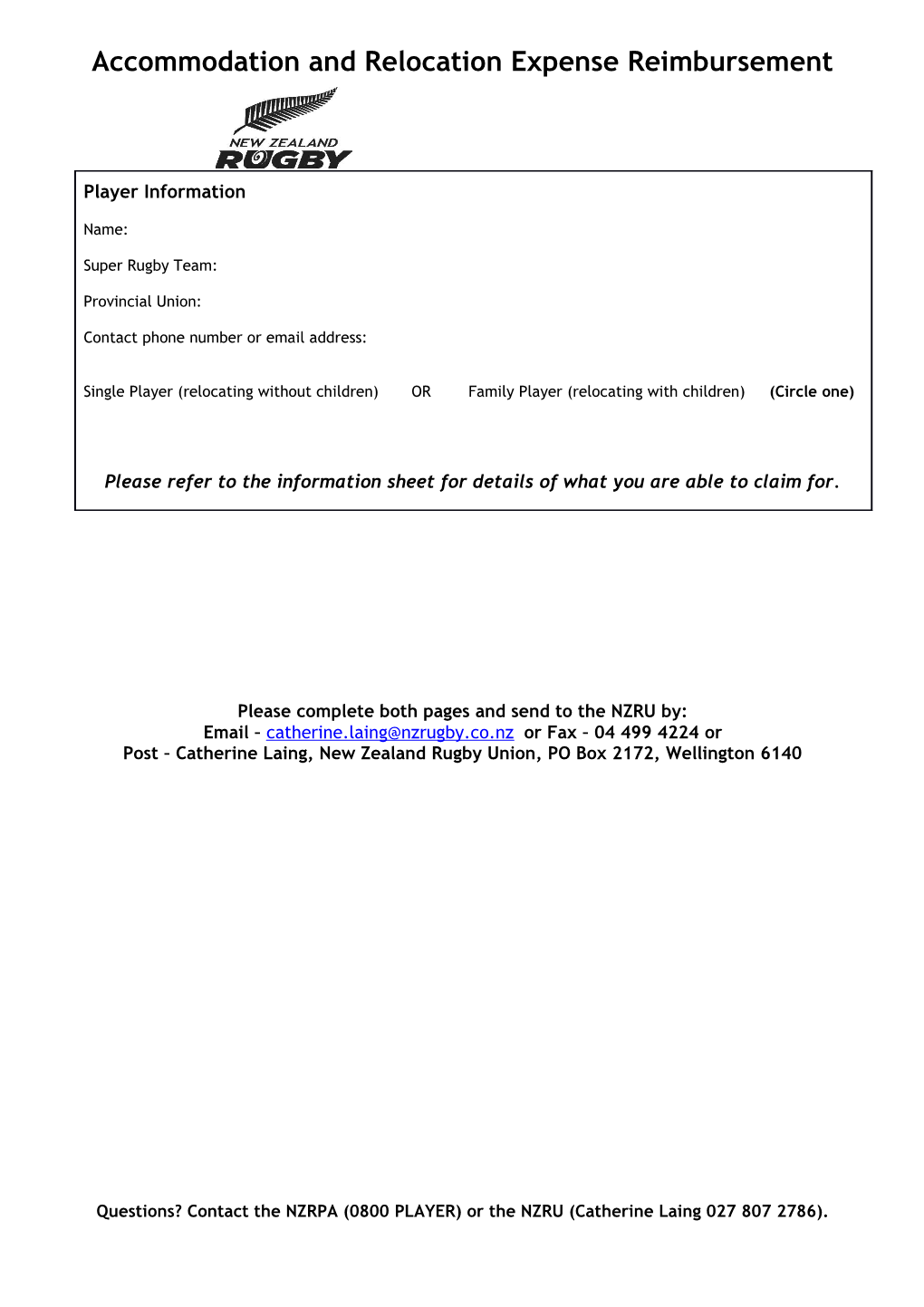 Employment Agreement Request Form