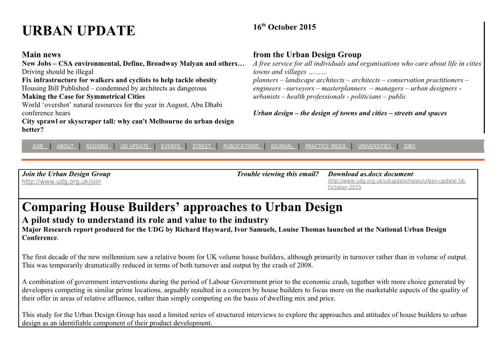 Comparative Difficulties Experienced by Smaller Developers;