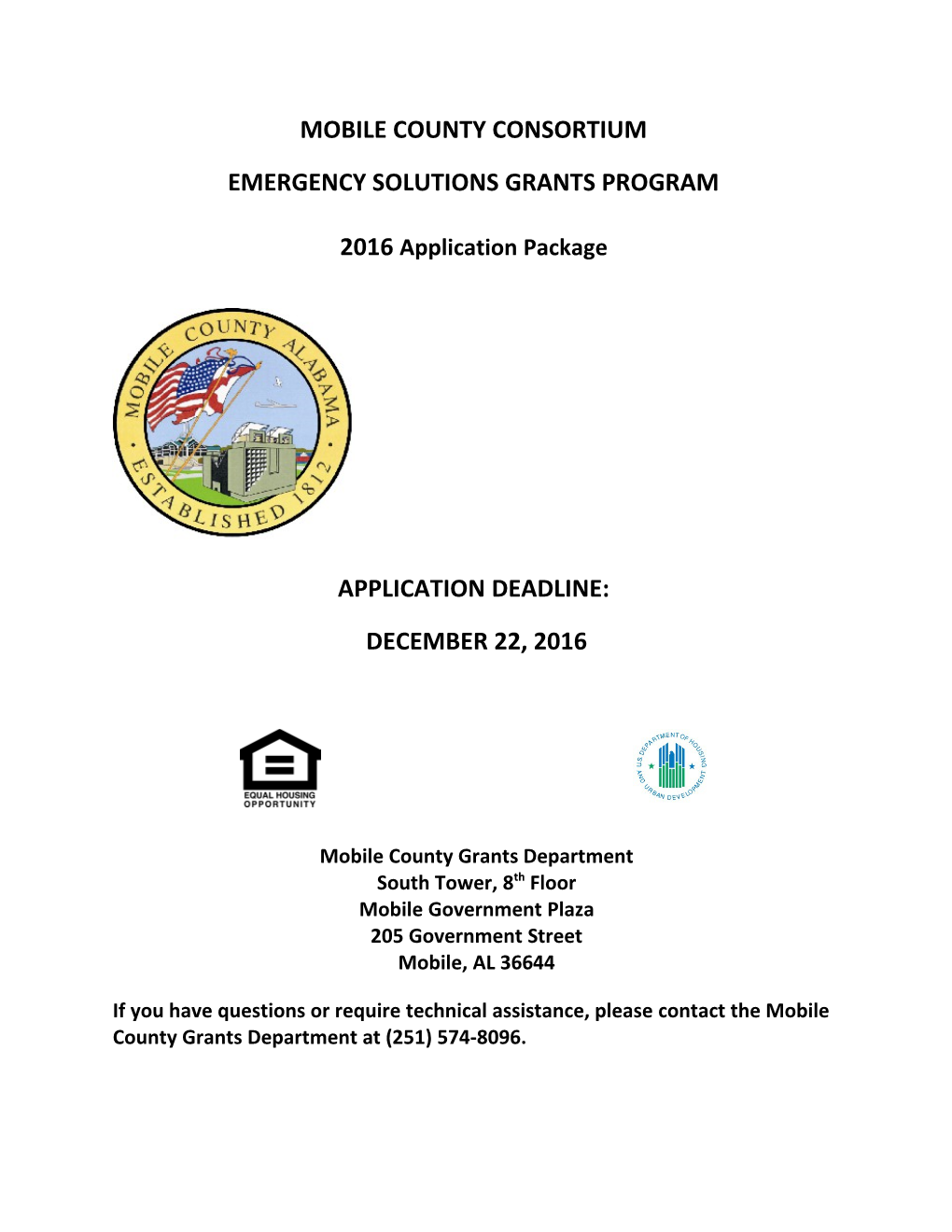 Emergency Solutions Grants Program