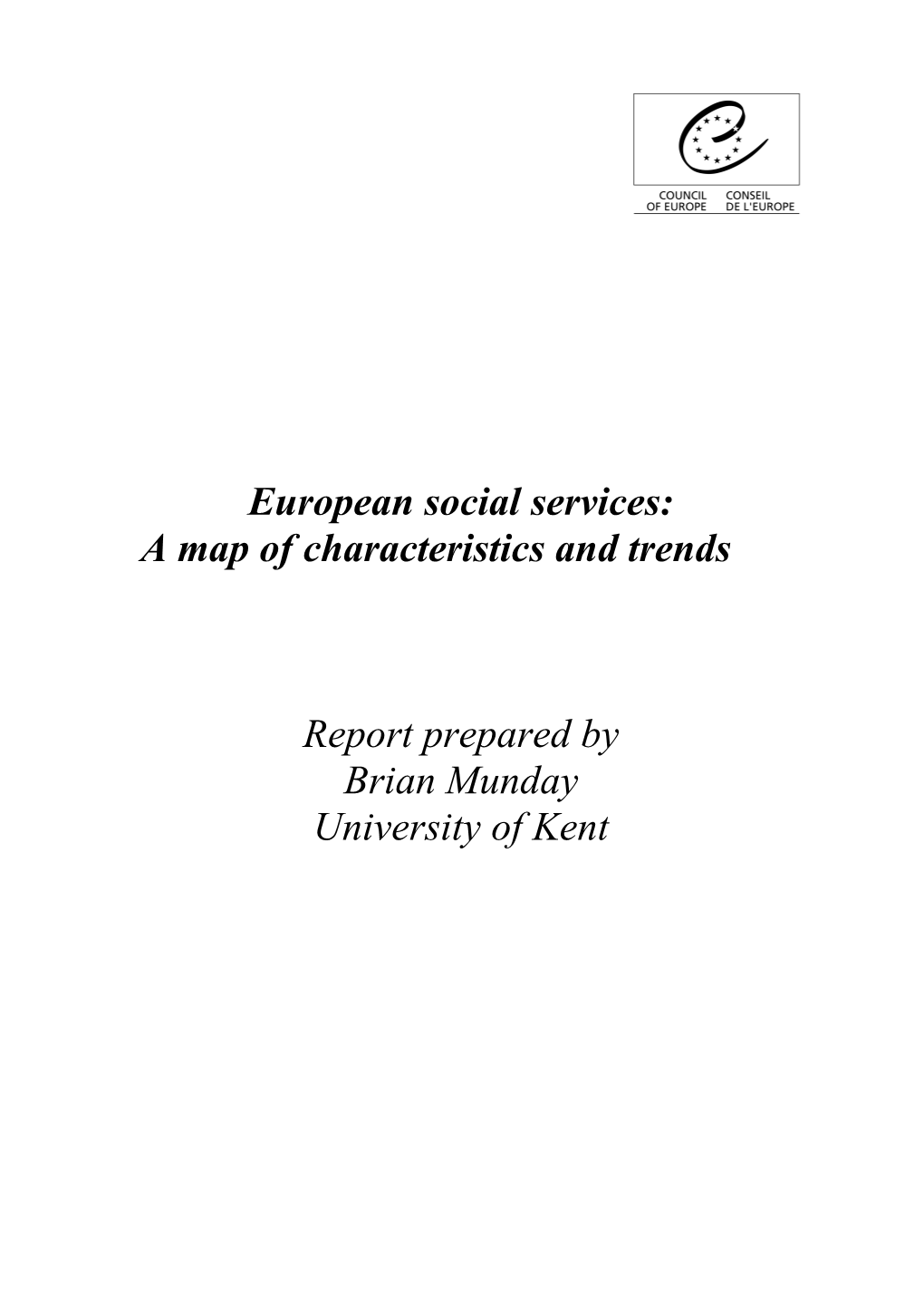 European Social Services
