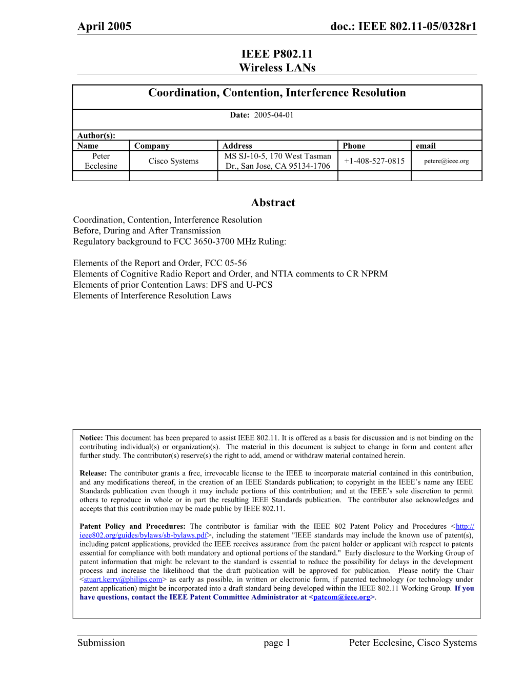 FCC 3650-3700 Mhz Memorandum Opinion and Order FCC 05-56