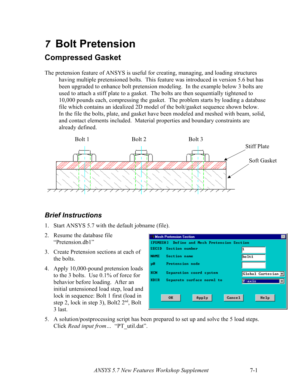 Bolt Pretension