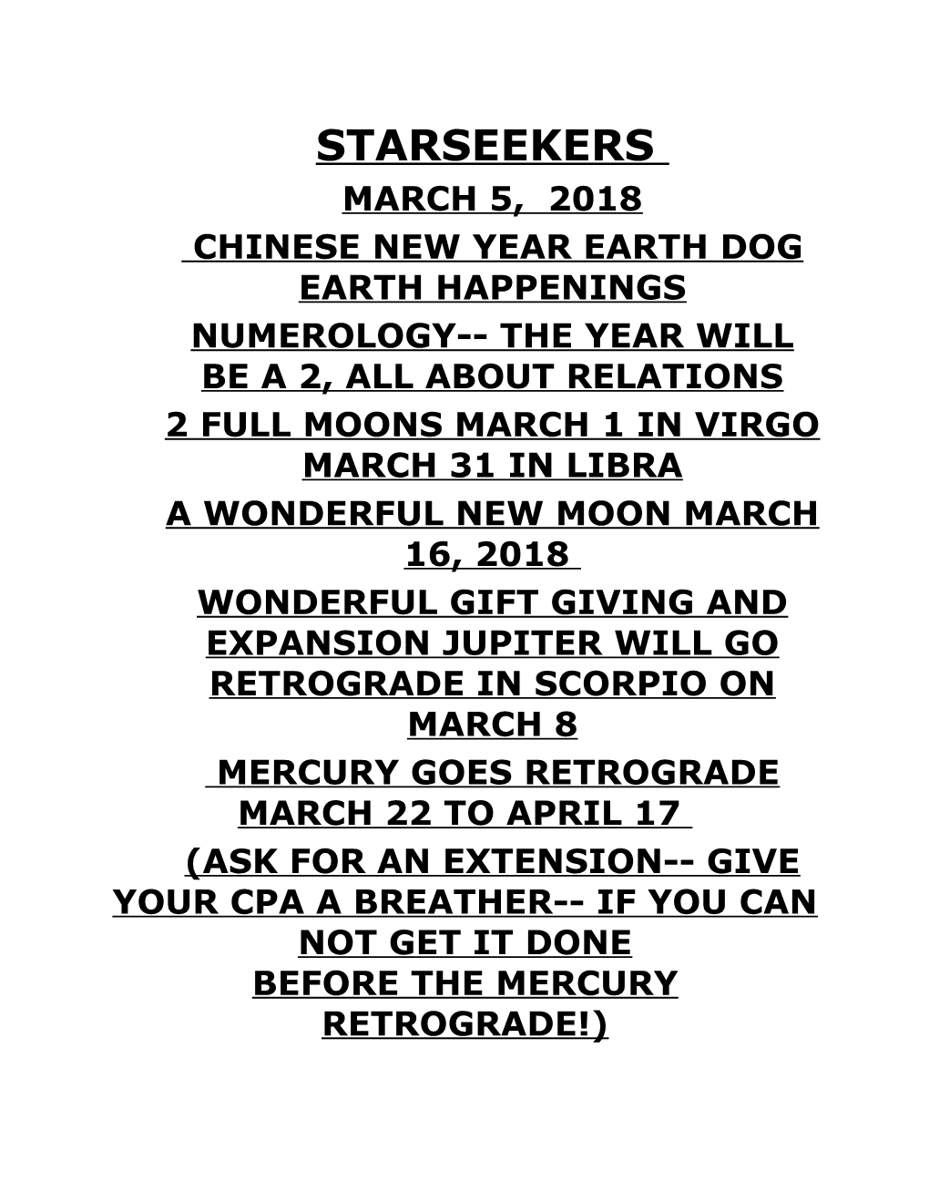 Chinese New Year Earth Dog Earth Happenings