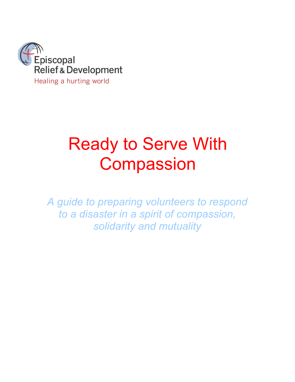 Ready to Serve with Compassion