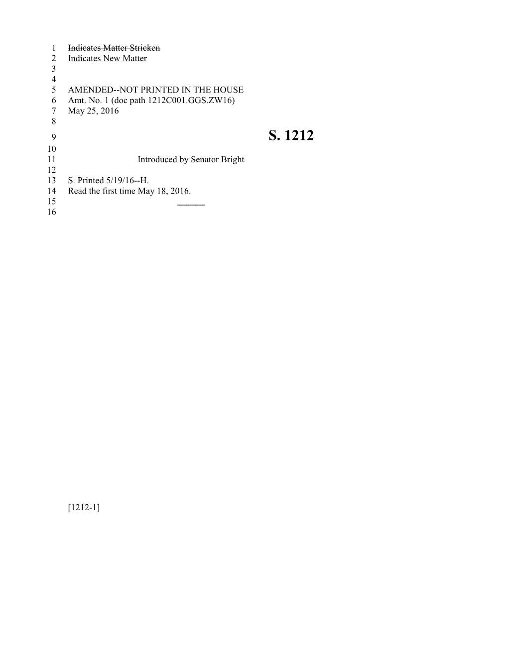 2015-2016 Bill 1212 Text of Previous Version (May 25, 2016) - South Carolina Legislature Online