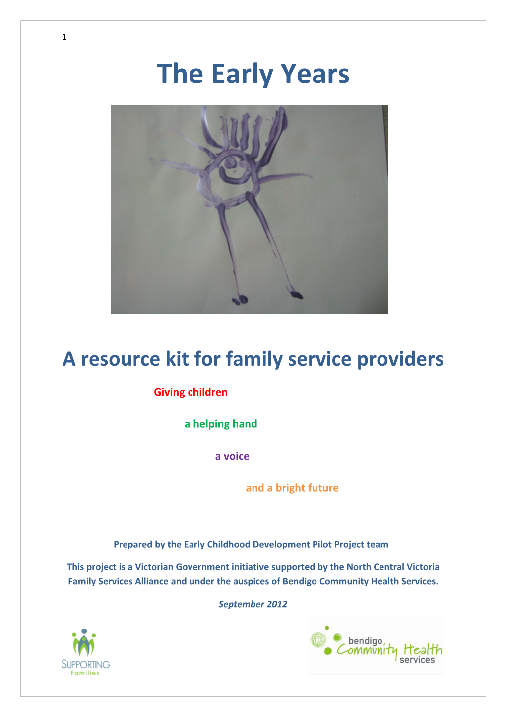 A Resource Kit for Family Service Providers