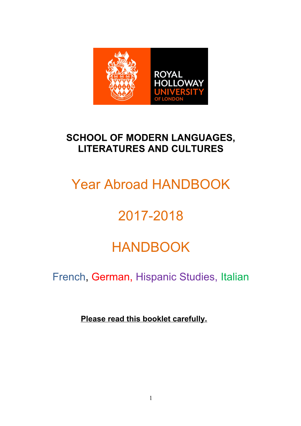 School of Modern Languages, Literatures and Cultures