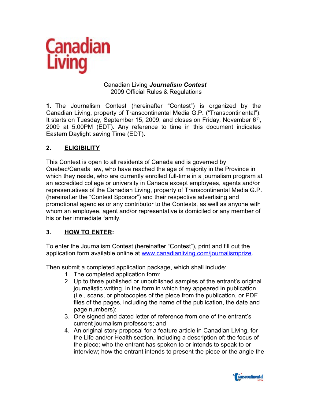 Canadian Living Look Years Younger Makeover Contest Complete Rules & Regulations