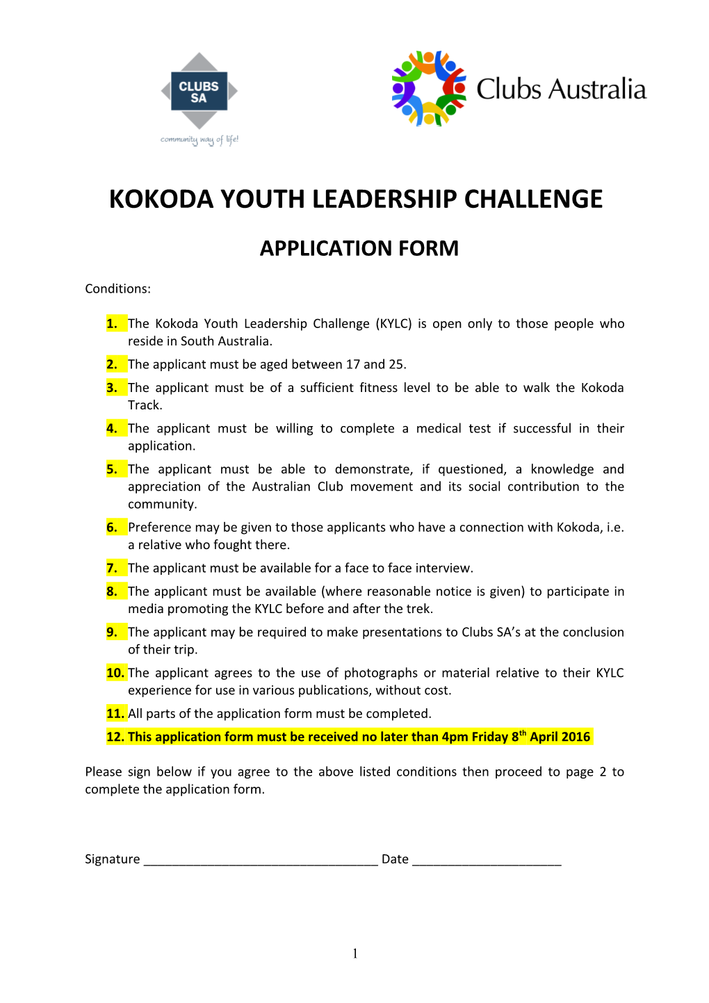 Kokoda Youth Leadership Challenge