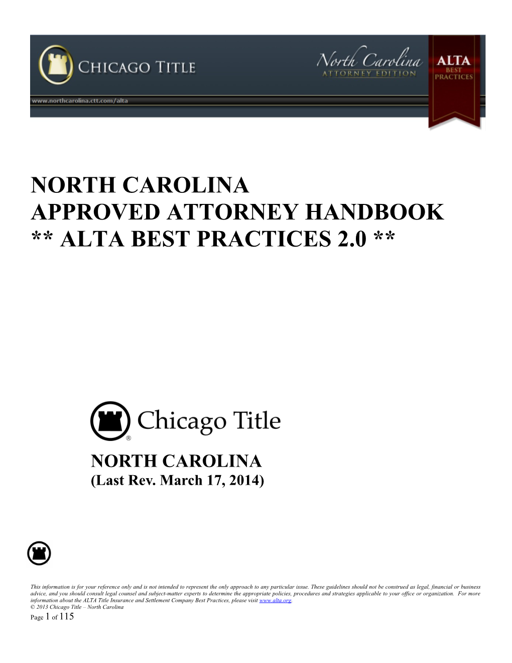 Approved Attorney Handbook
