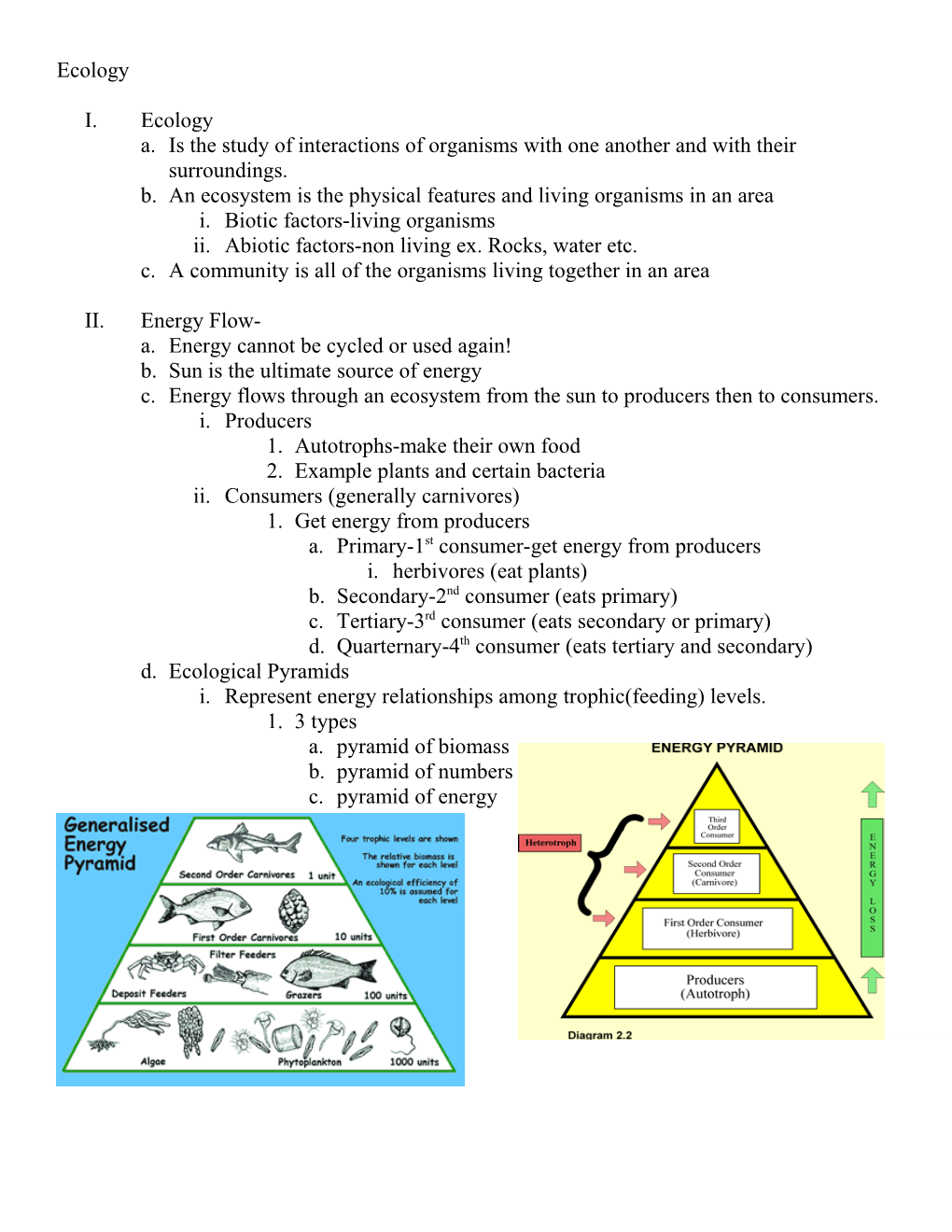 Is the Study of Interactions of Organisms with One Another and with Their Surroundings