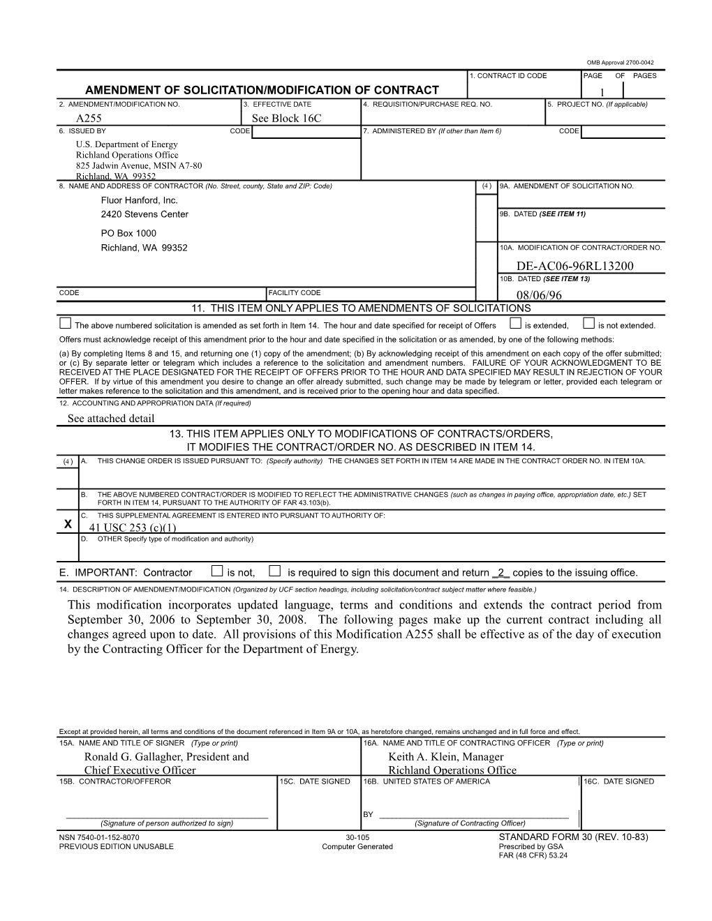 PREVIOUS EDITION Unusablecomputer Generatedprescribed by GSA