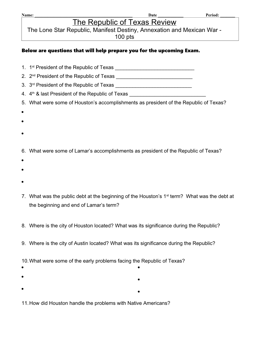 Below Arequestions That Will Help Prepare You for the Upcoming Exam