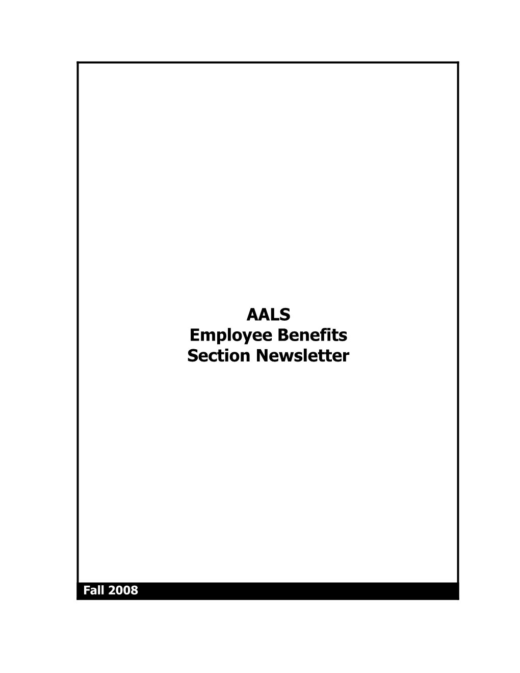 Section on Employment Discrimination Law 2005